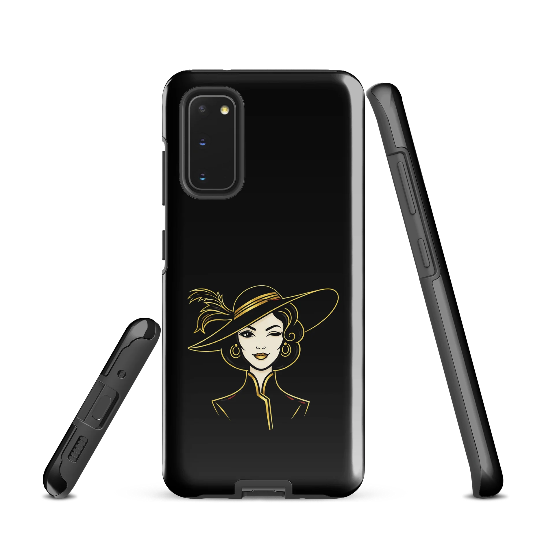 Woman Farting Samsung Case product image (1)