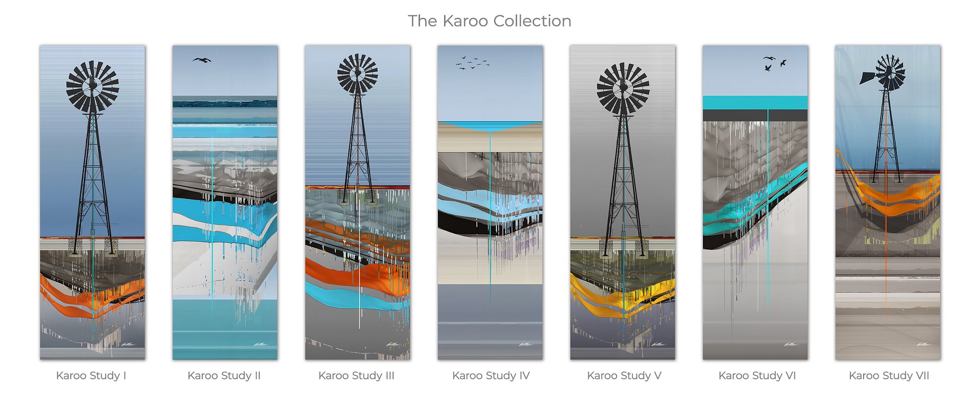 Karoo Study III | Fine Art Canvas Print | The Karoo Collection | 305mm x 914mm (12" x 36") product image (3)