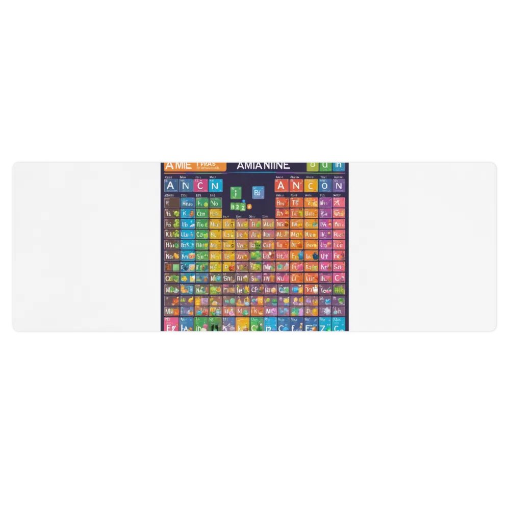 periodic table yoga mat product image (1)