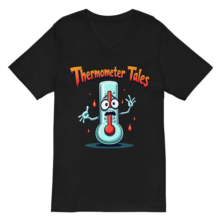 Anxious Thermometer Tales V-Neck Tee product image (3)