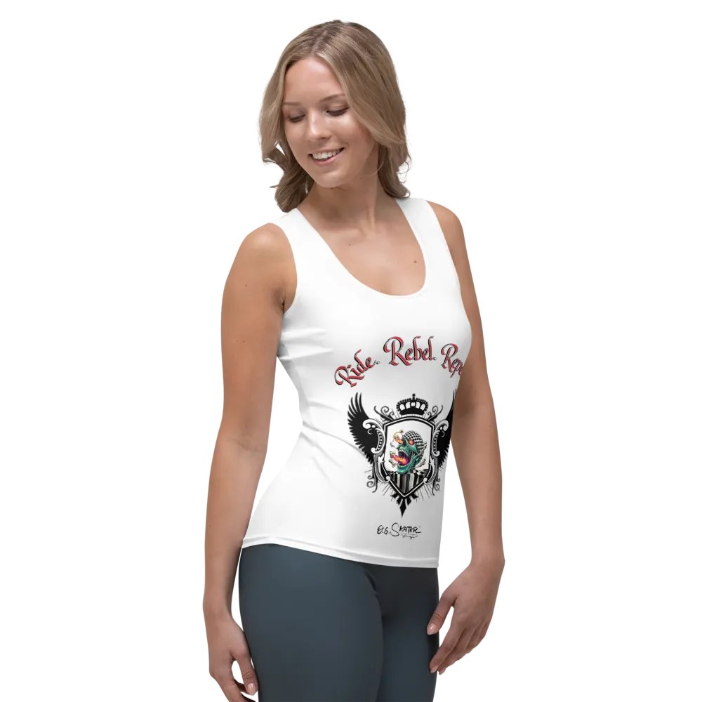“Ride. Rebel. Repeat.” Women’s Tank by O.G. Skater® product image (4)