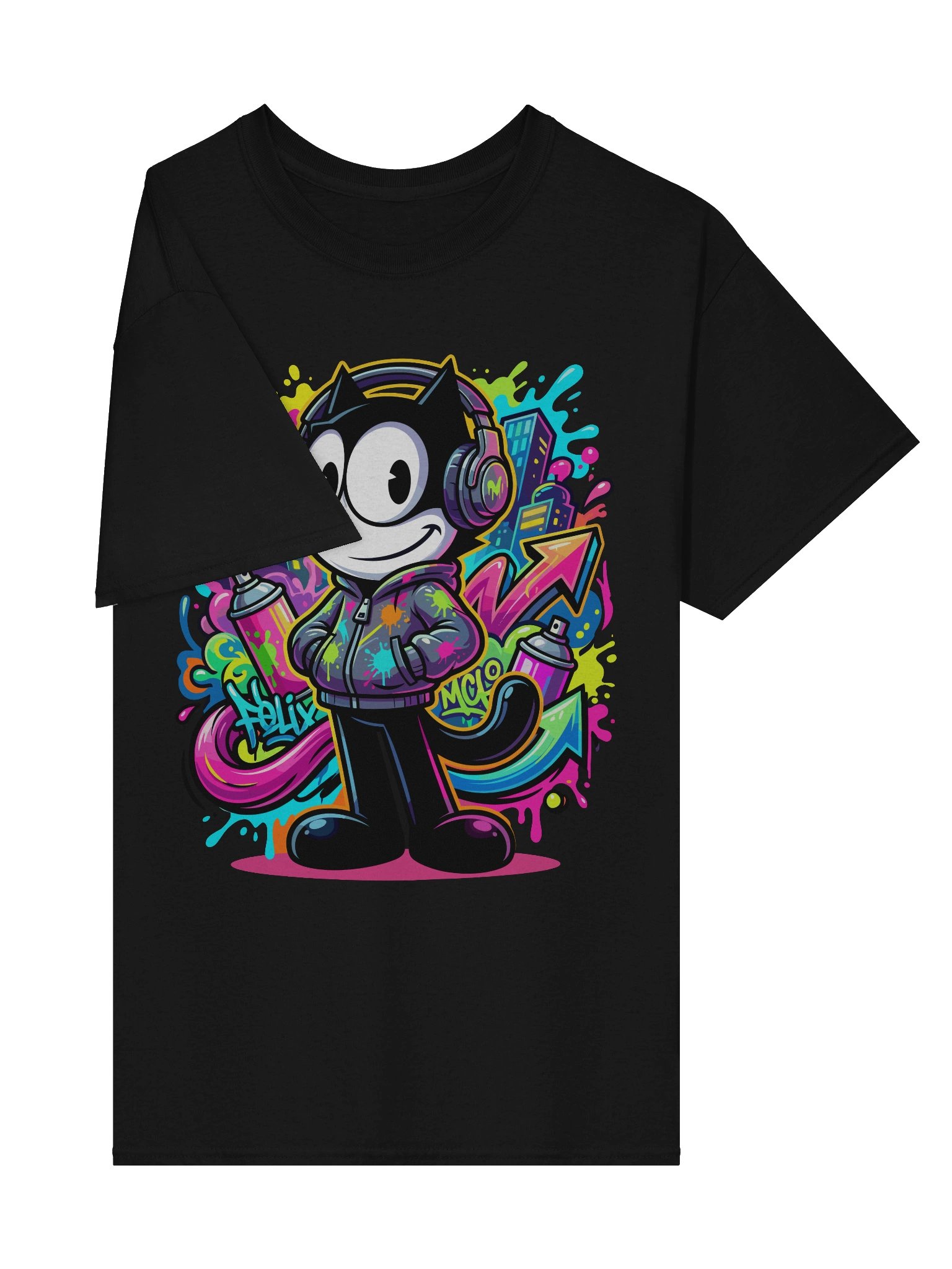 Felix graffiti t-shirt product image (35)