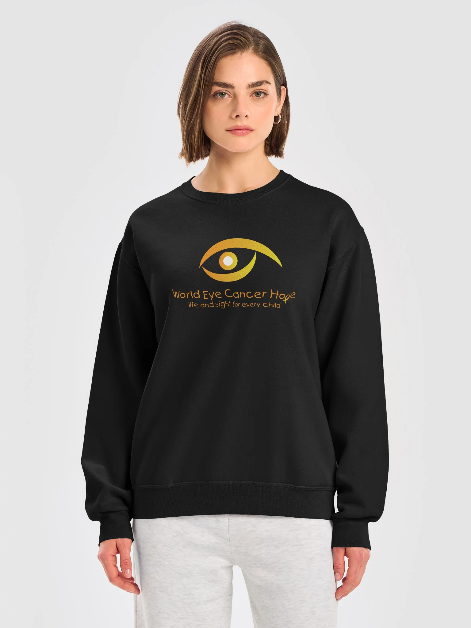 Gold WE C Hope Logo - Unisex Sweatshirt product image (5)