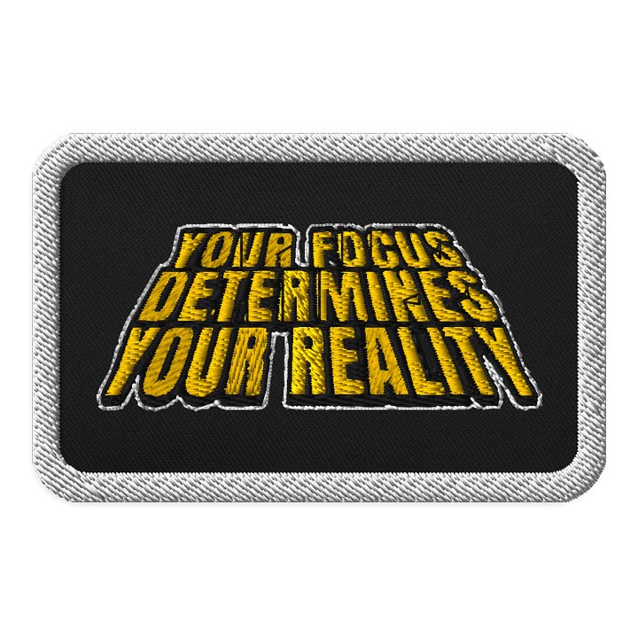 Determined Focus | Slogan Patch product image (1)