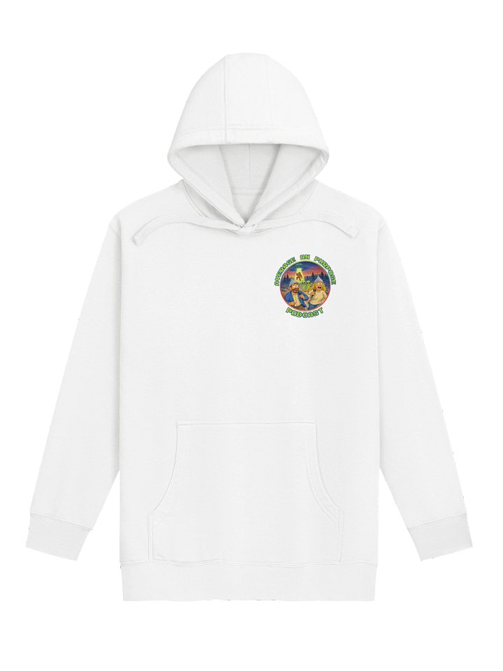 Totally Average Listener Hoodie - White product image (1)