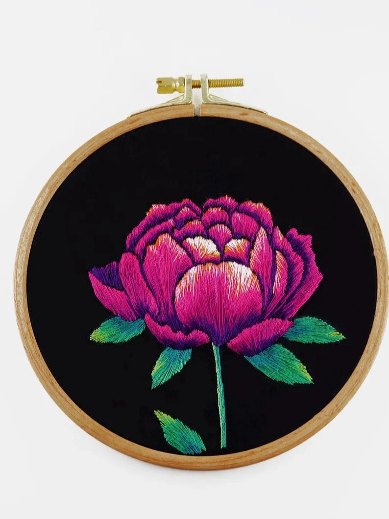 Beginner Thread Painting bundle: Peony and Bubbles product image (5)