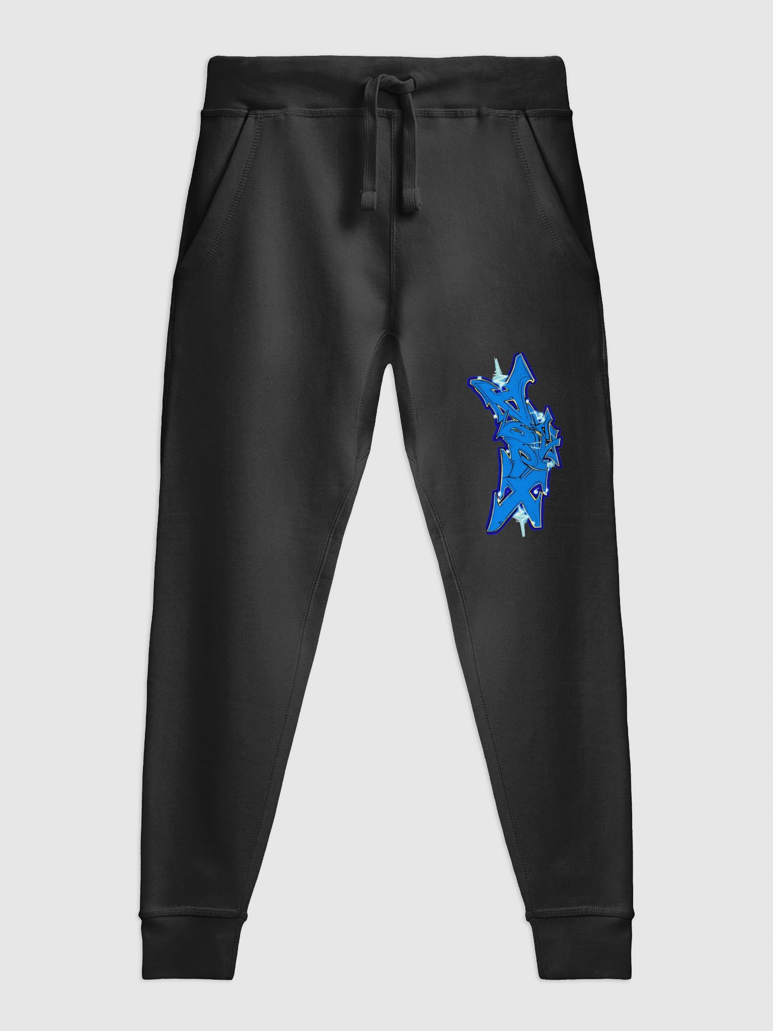 DJDocX - Graff Joggers - Light Blue And Yellow product image (1)