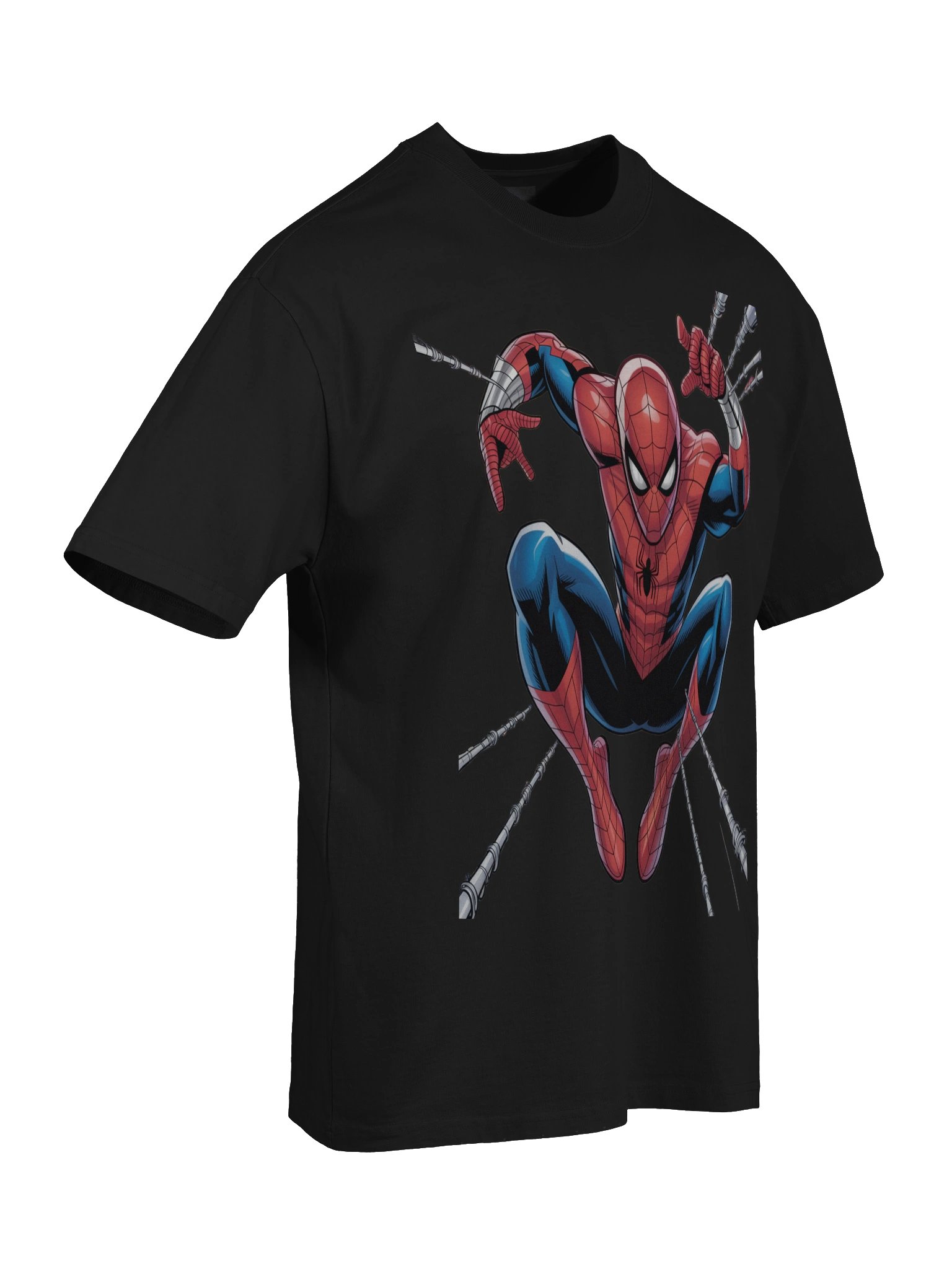 Spider-Man Omni-Web Eclipse Oversized Faded T-Shirt product image (8)