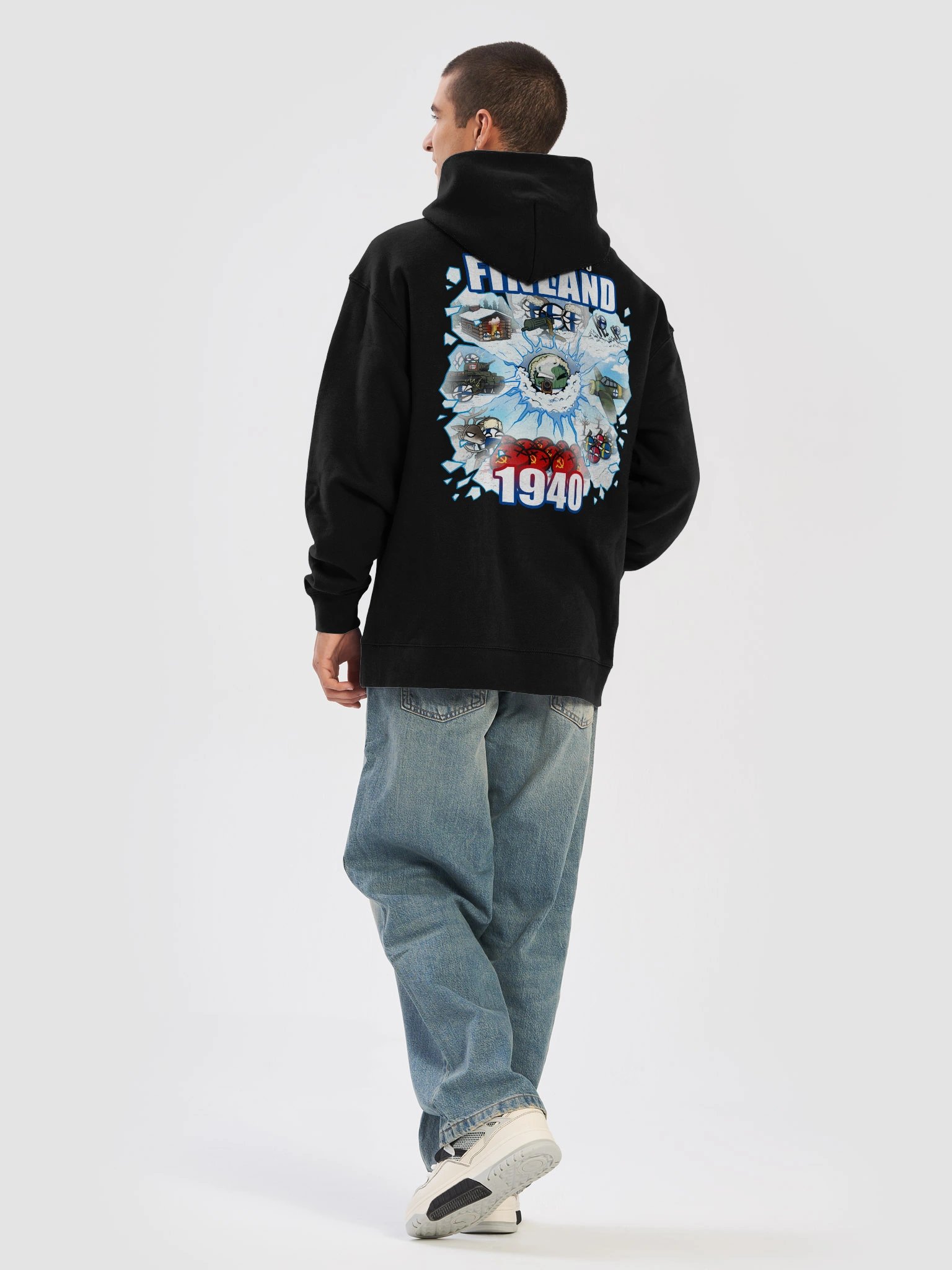Welcome to Finland 1940 Premium Oversized Hoodie product image (6)