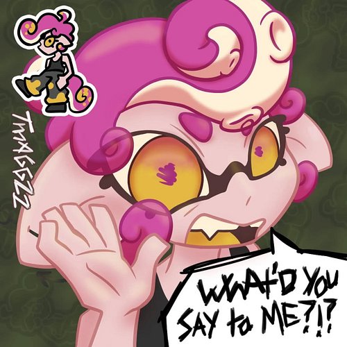 Inkling. I'm not sure if I love the final result, but she was fun to draw anyway. And I guess I accidentally made another new...