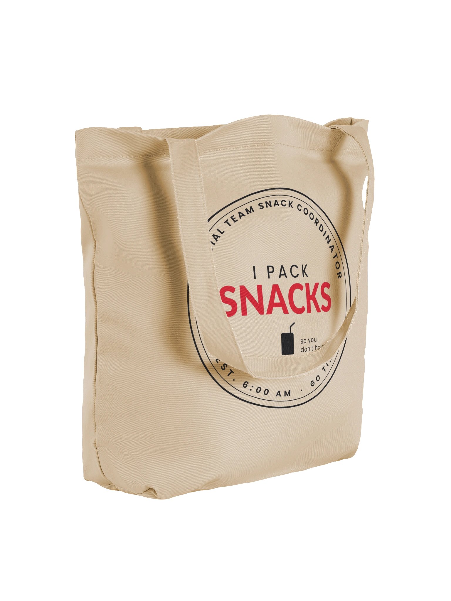 I Pack Snacks — Wrestling Tote product image (4)