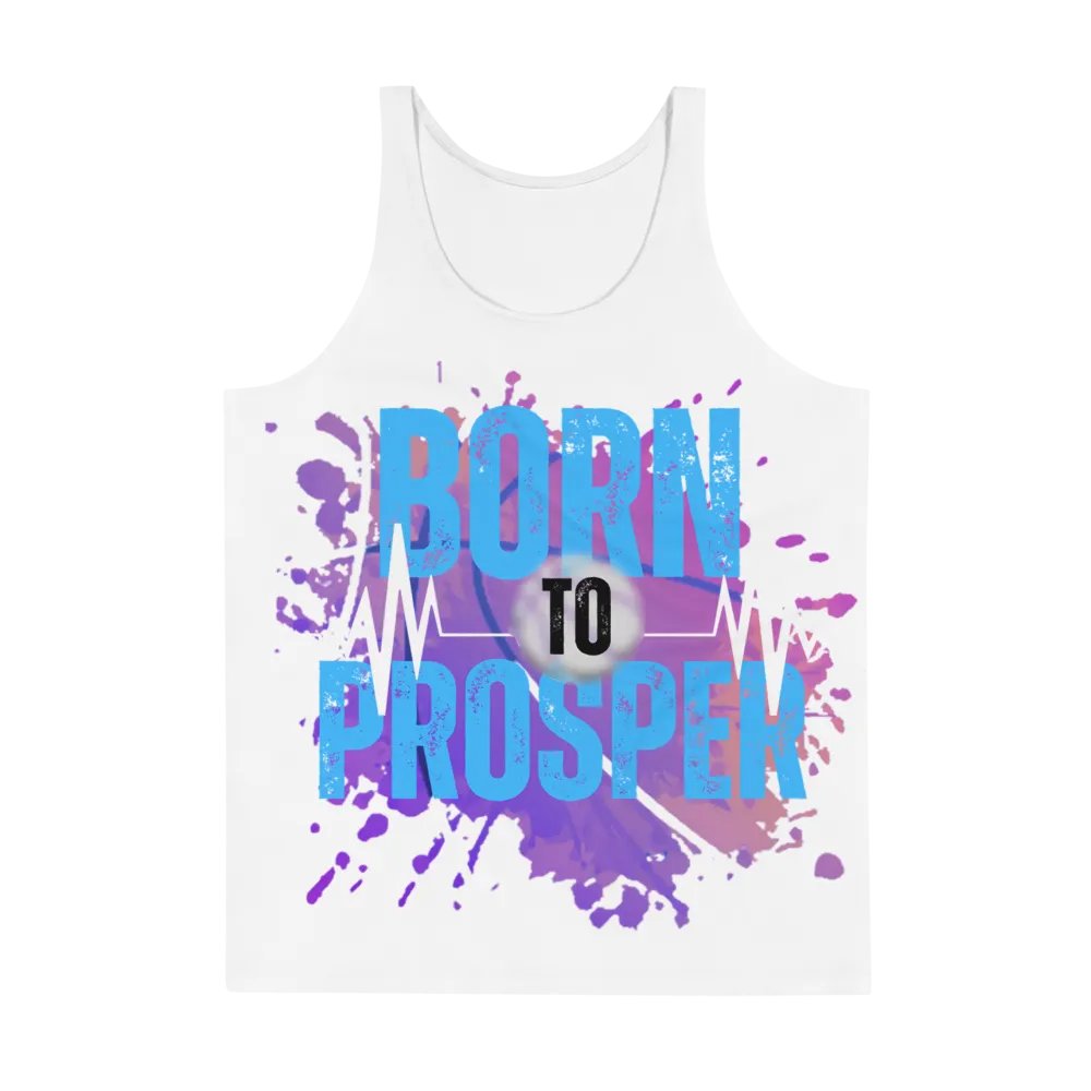 Born to Prosper Energetic Vibes Full Print Tank product image (4)