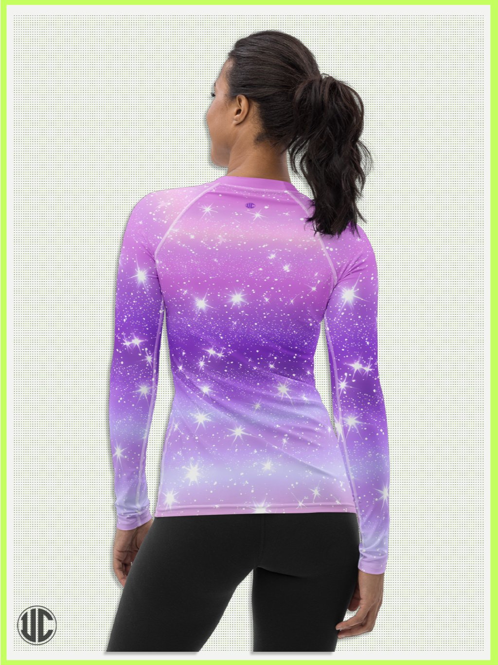 Galactic Twilight - Women's Rash Guard product image (2)
