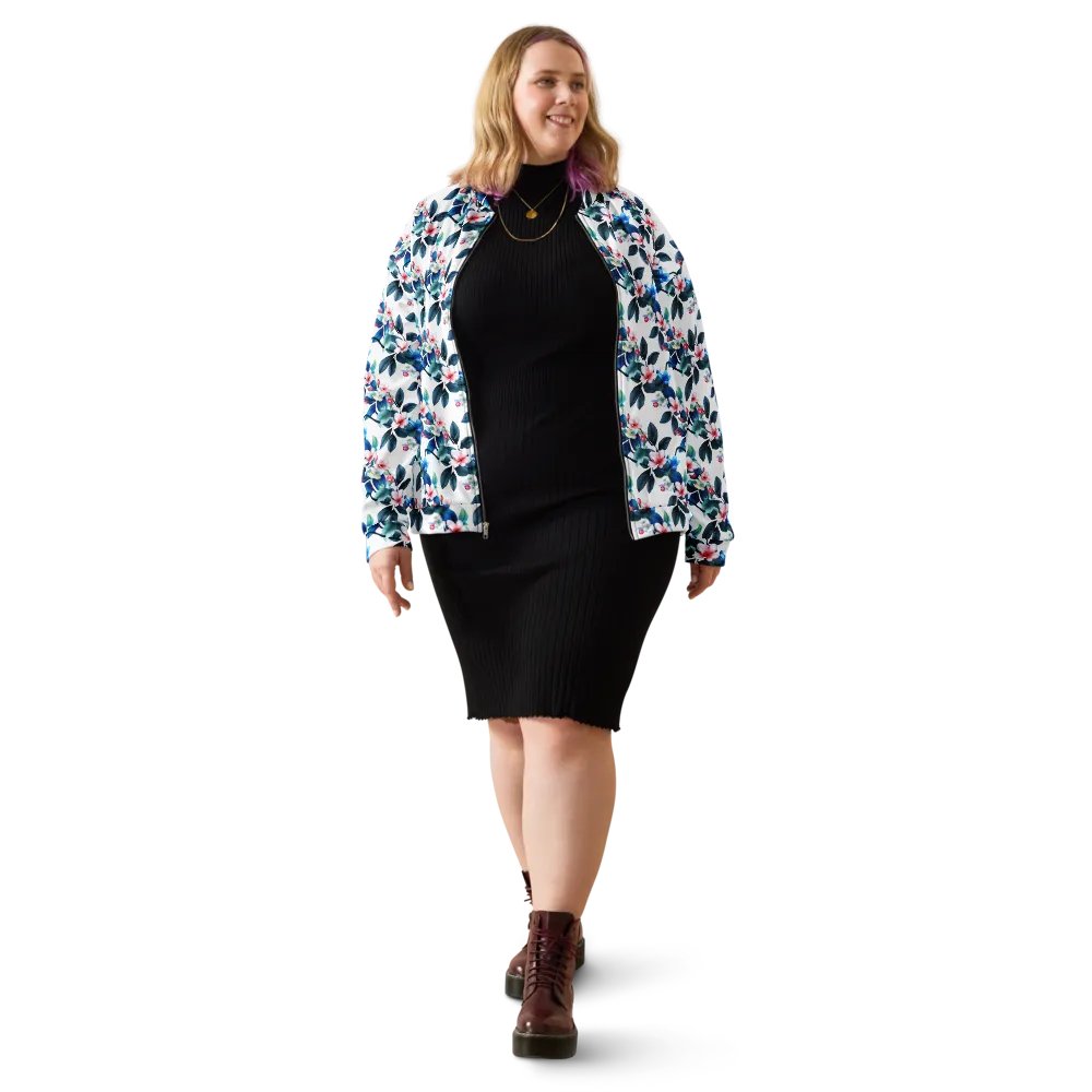 Orchid's Whisper Bomber Jacket product image (4)