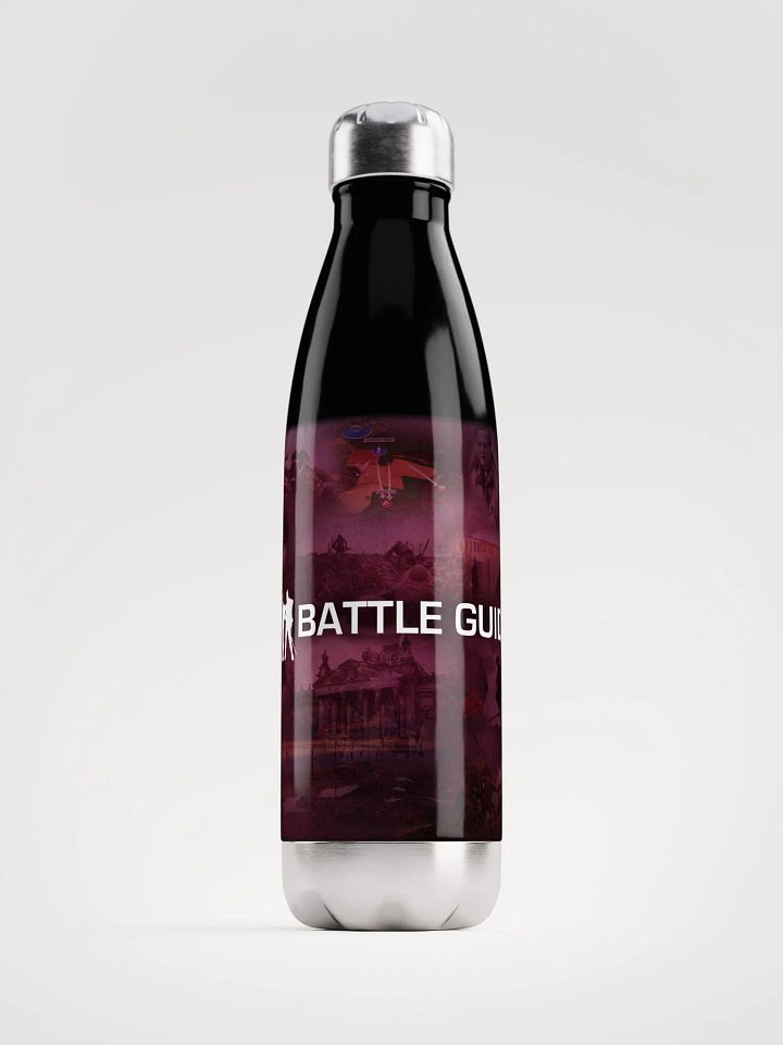 Battle Guide | Steel Water Bottle | Black product image (1)