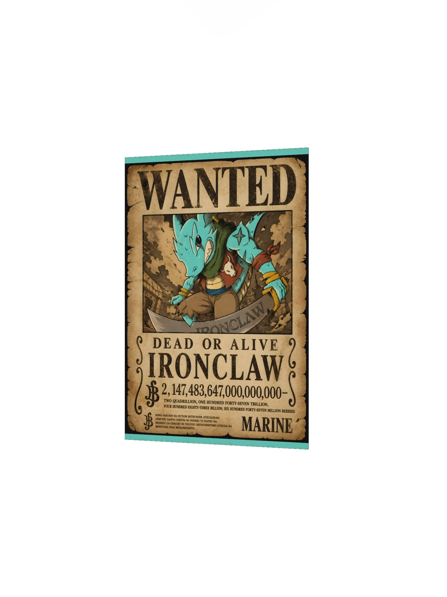 WANTED: Ironclaw Poster product image (13)