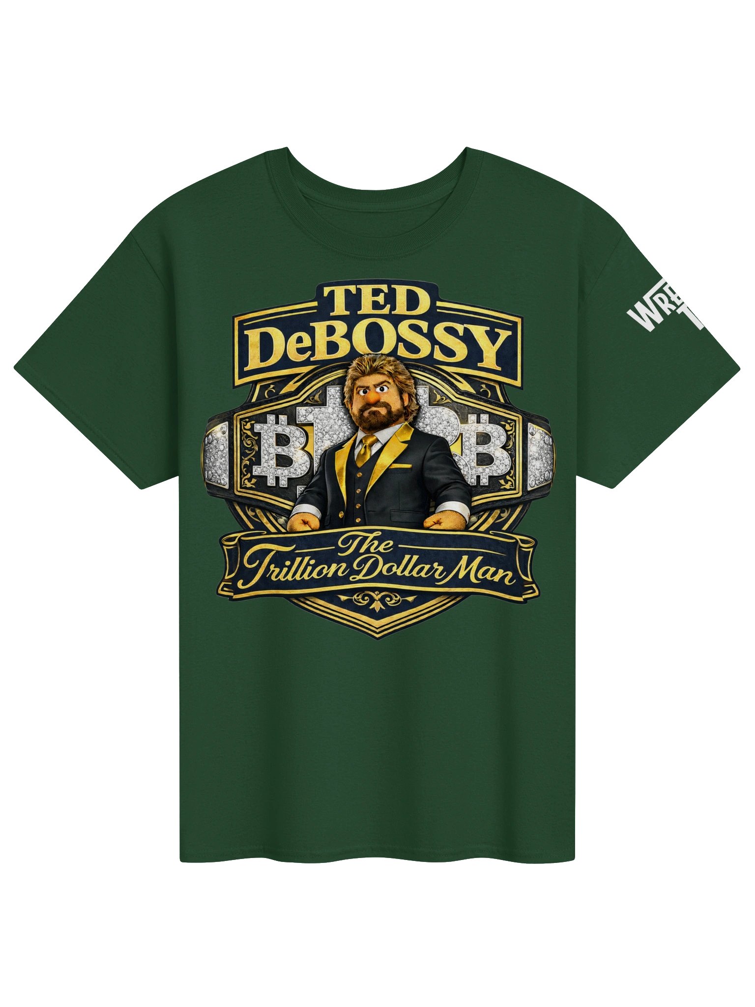 The Trillion Dollar Man Ted Debossy Tee V2 w/Sleeve & Back print product image (1)