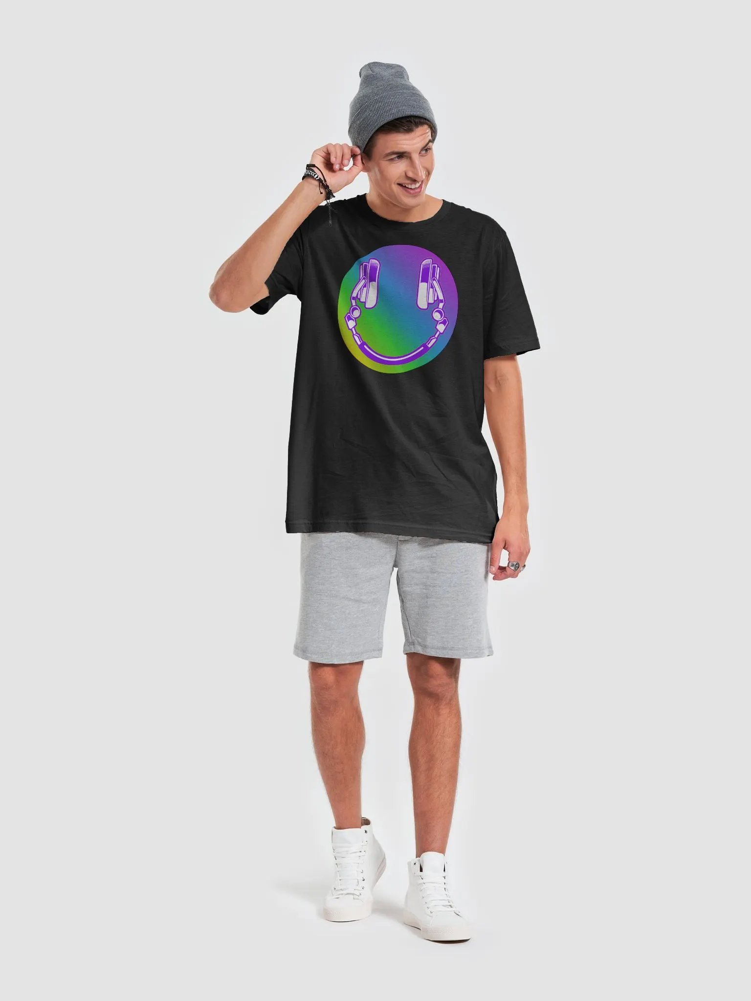 Rainbow Smiley T-Shirt product image (6)