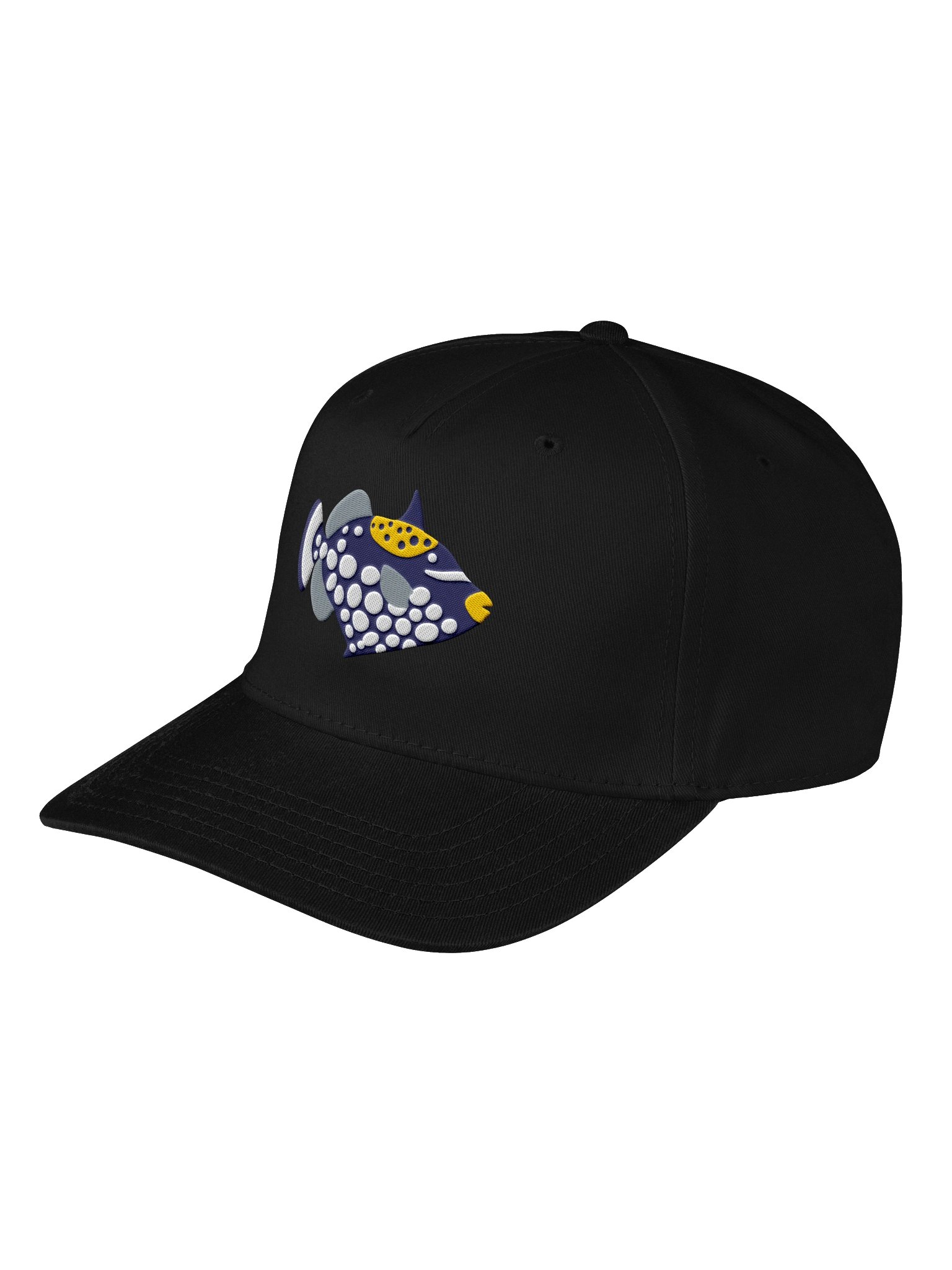 Clown Triggerfish(Version 2) Mid-Profile Baseball Cap (Embroidered) for Reef and Marine Aquarium Lovers product image (5)