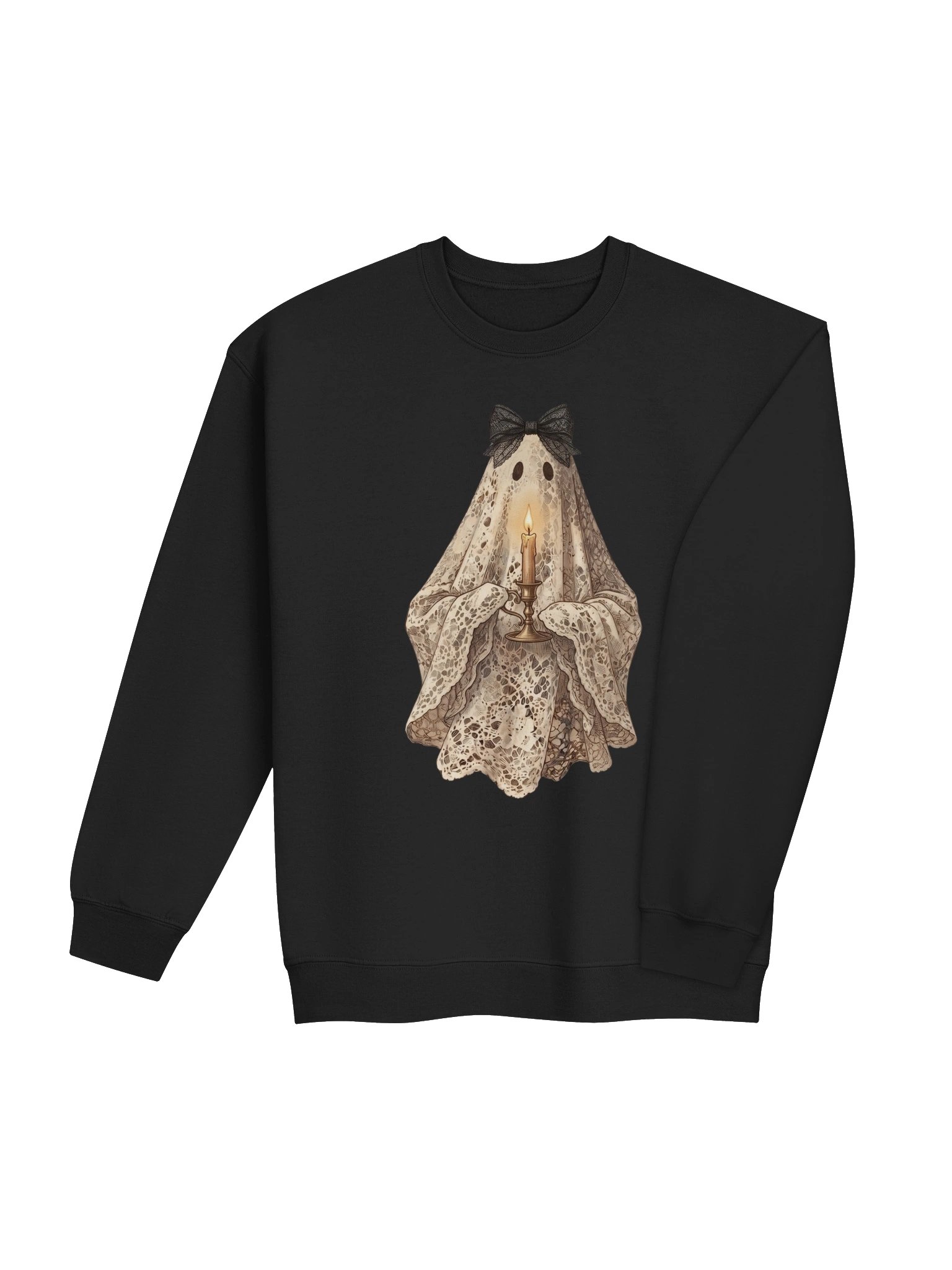 Ghost Candle Lace Crewneck product image (17)