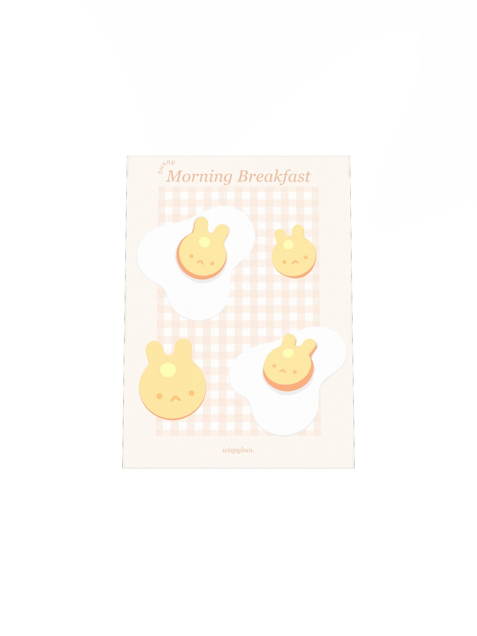 Bunny Morning Breakfast (Vanilla) Print product image (5)
