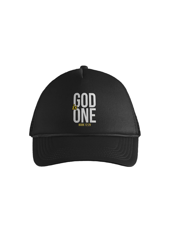 "God is One" Hat (black) product image (1)