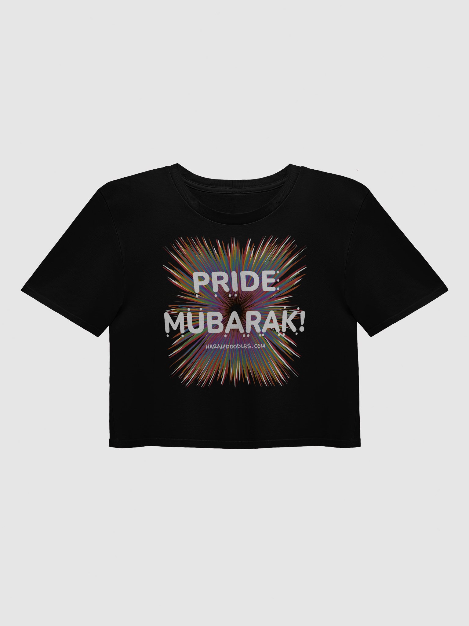 Pride Mubarak Crop T-Shirt product image (1)