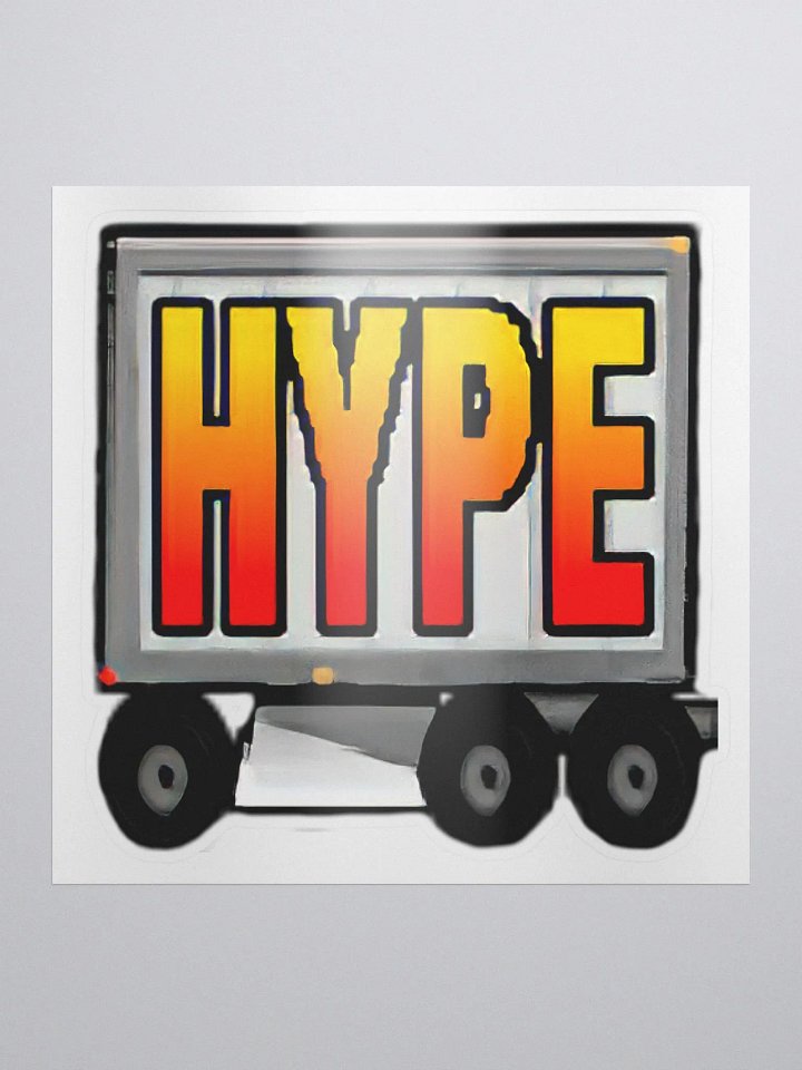 Trailer Hype Sticker product image (1)