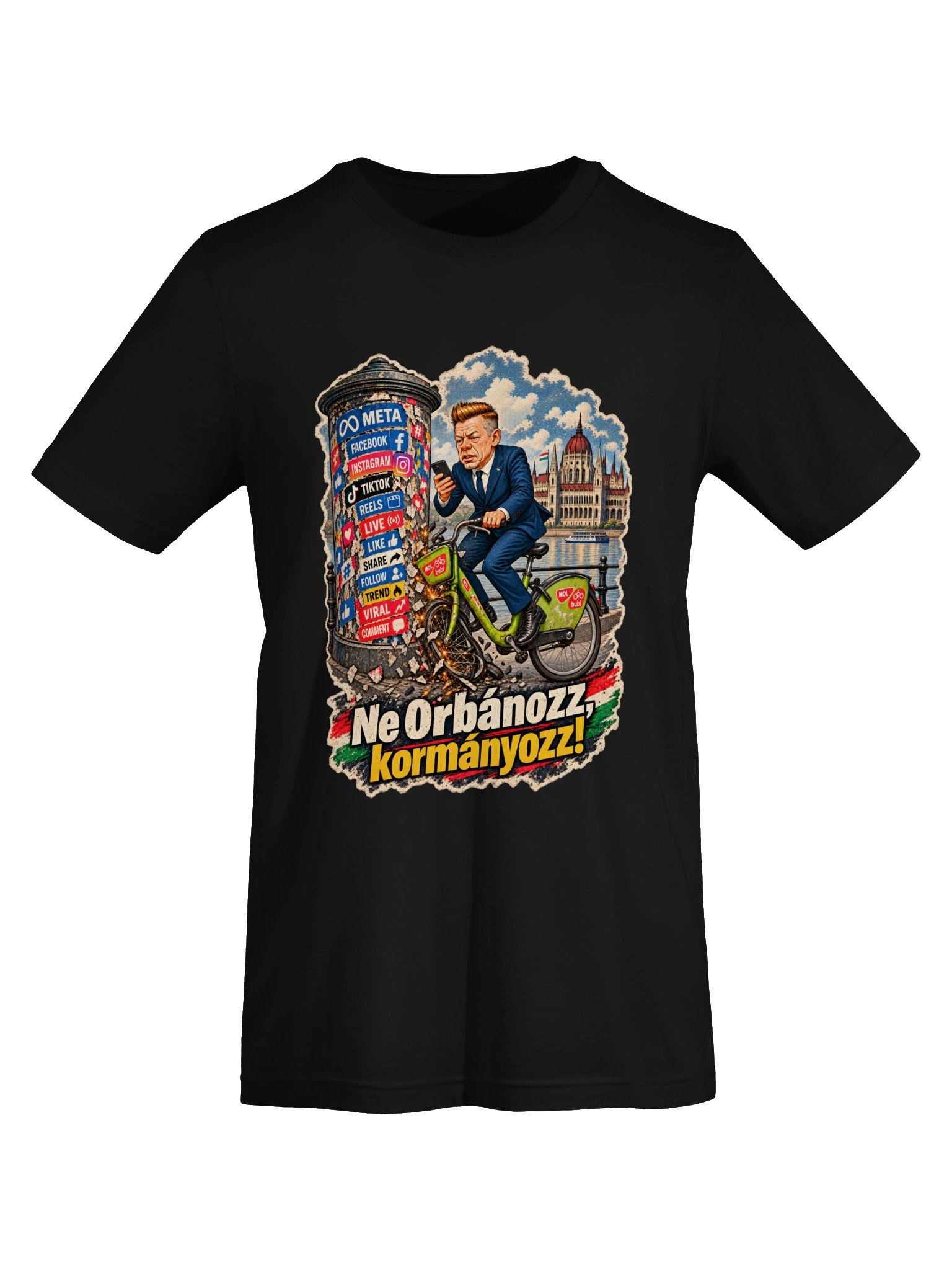 Ne Orbánozz kormányozz! Tee product image (6)