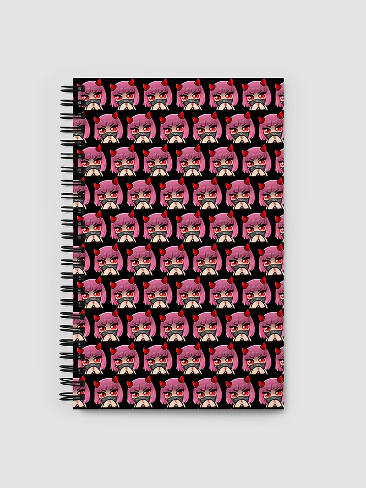 Demon Spiral Notebook (Black) product image (1)