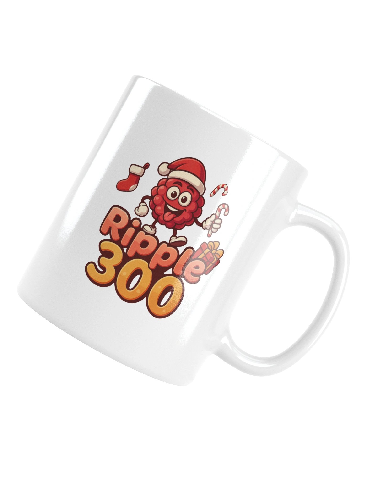 Ripple 300 Logo Candy Cane Mug product image (5)
