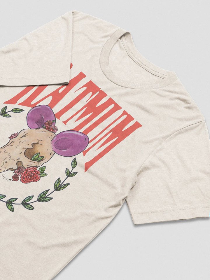 AJA X RAT - Wreathed Skull T-Shirt (Oatmeal) product image (1)
