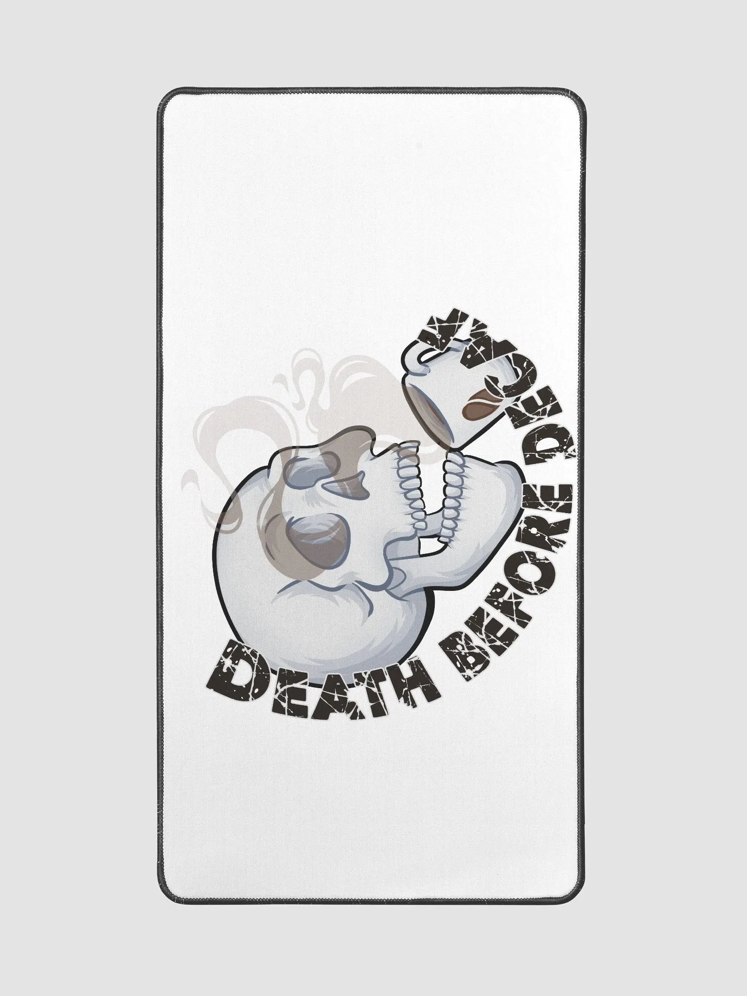 Death Before Decaf Desk Mat product image (2)
