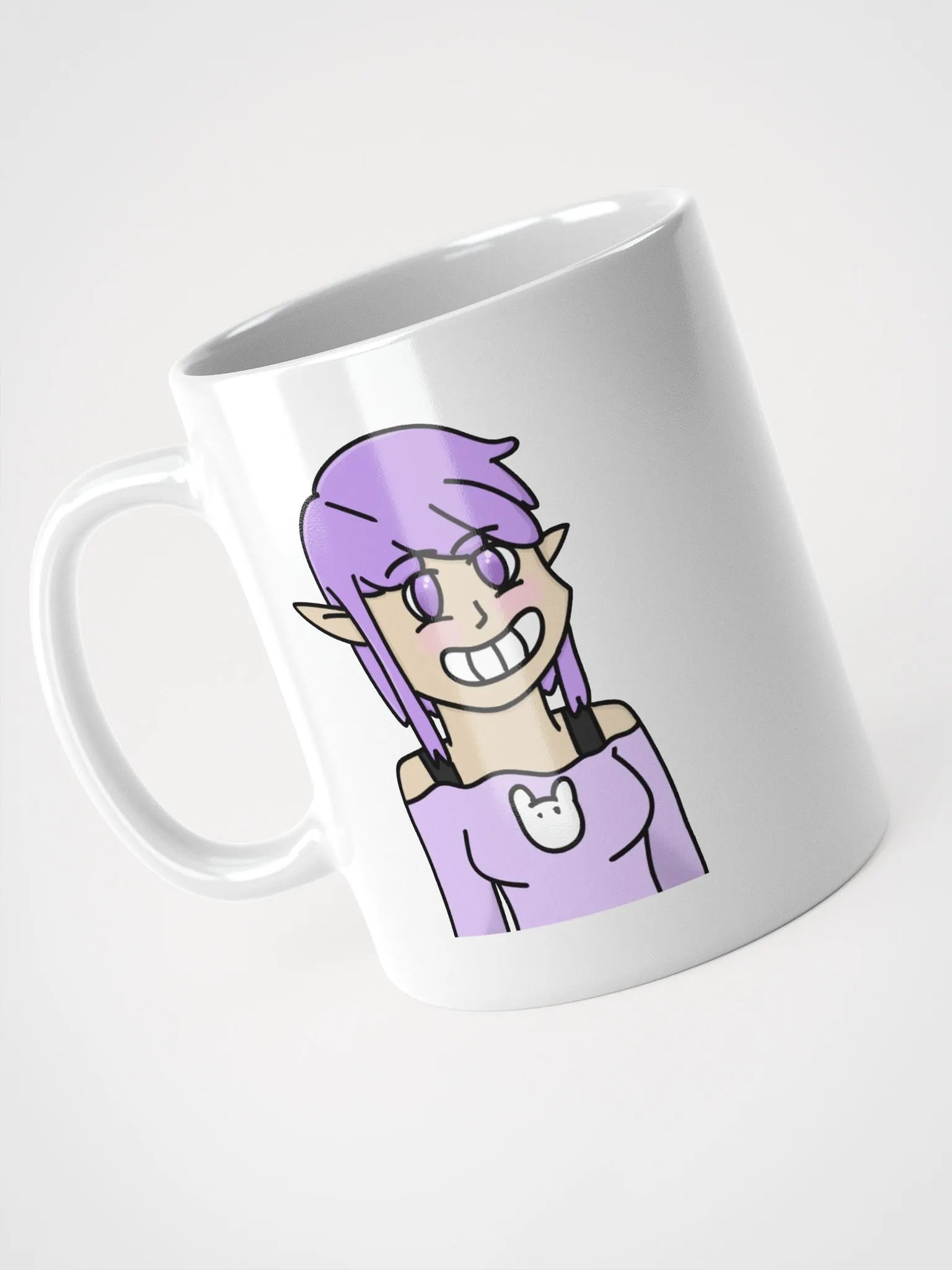 smiling loki white mug product image (1)