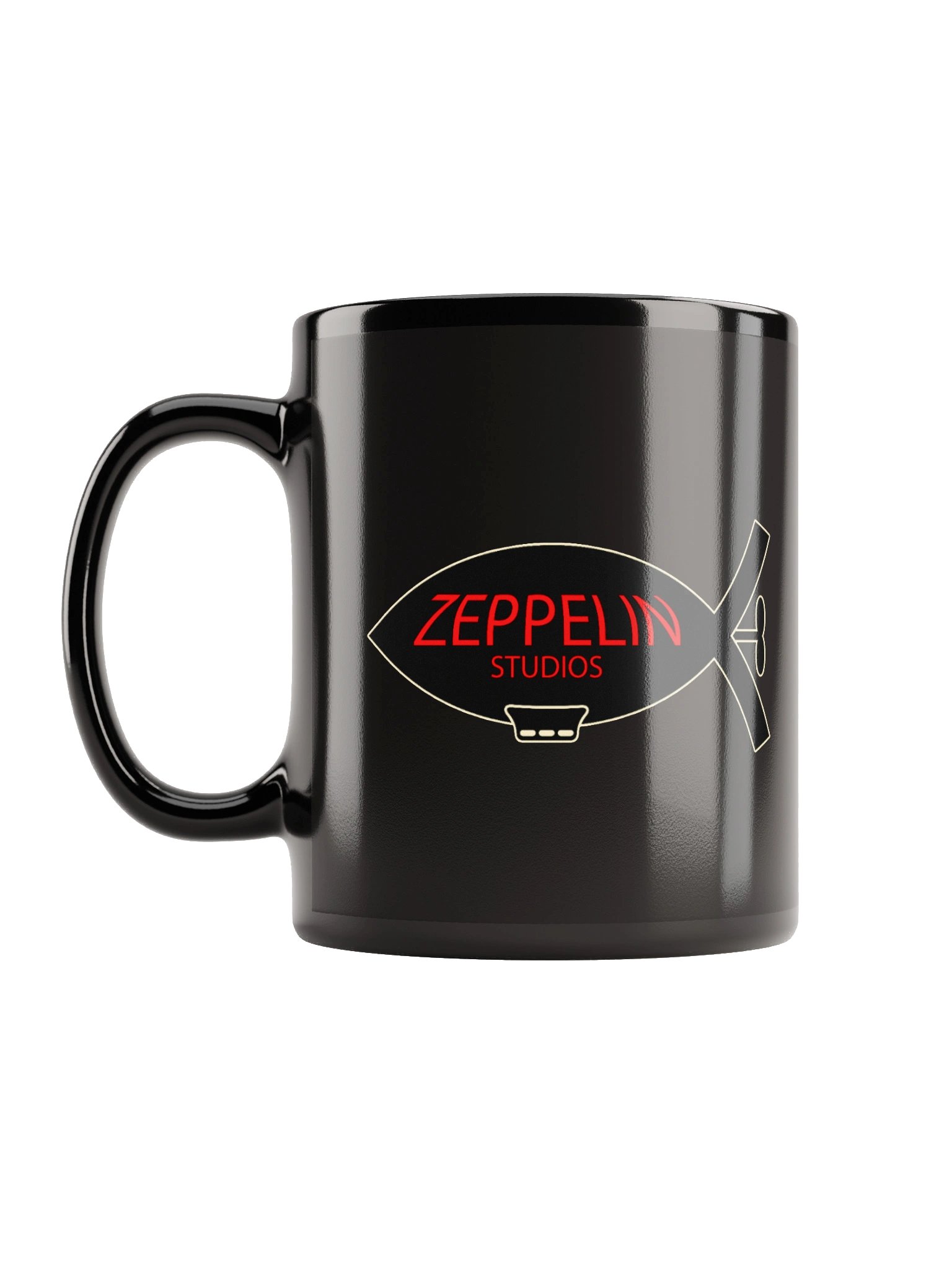 Zeppelin Studios - Black Coffee Mug 11oz/15oz (Logo) product image (6)
