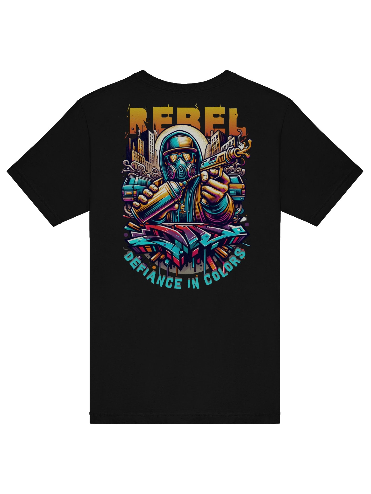 The Perfect T-Shirt for Bold Rebels: Defiance in Colors product image (6)