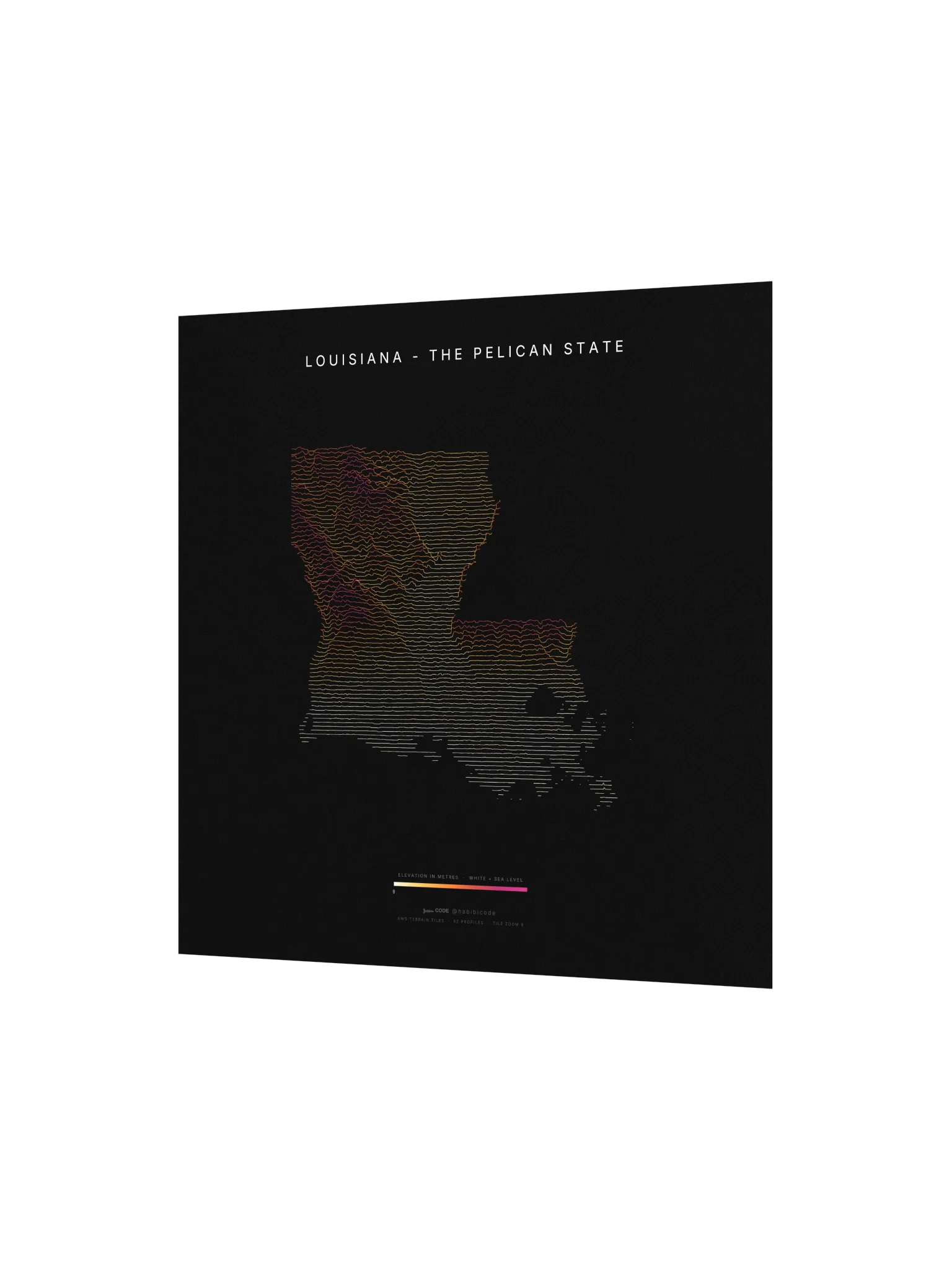 Ridgeline Poster - Louisiana product image (2)