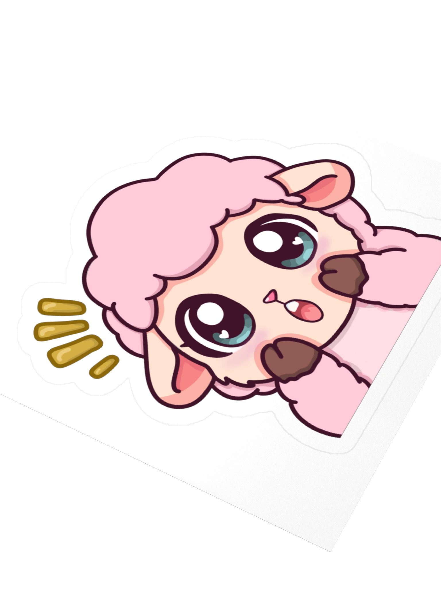 Shocked Sheep Sticker product image (7)