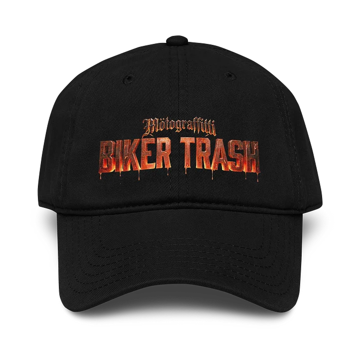 MötoGraffitti Biker Trash Garment-Washed Cap product image (1)