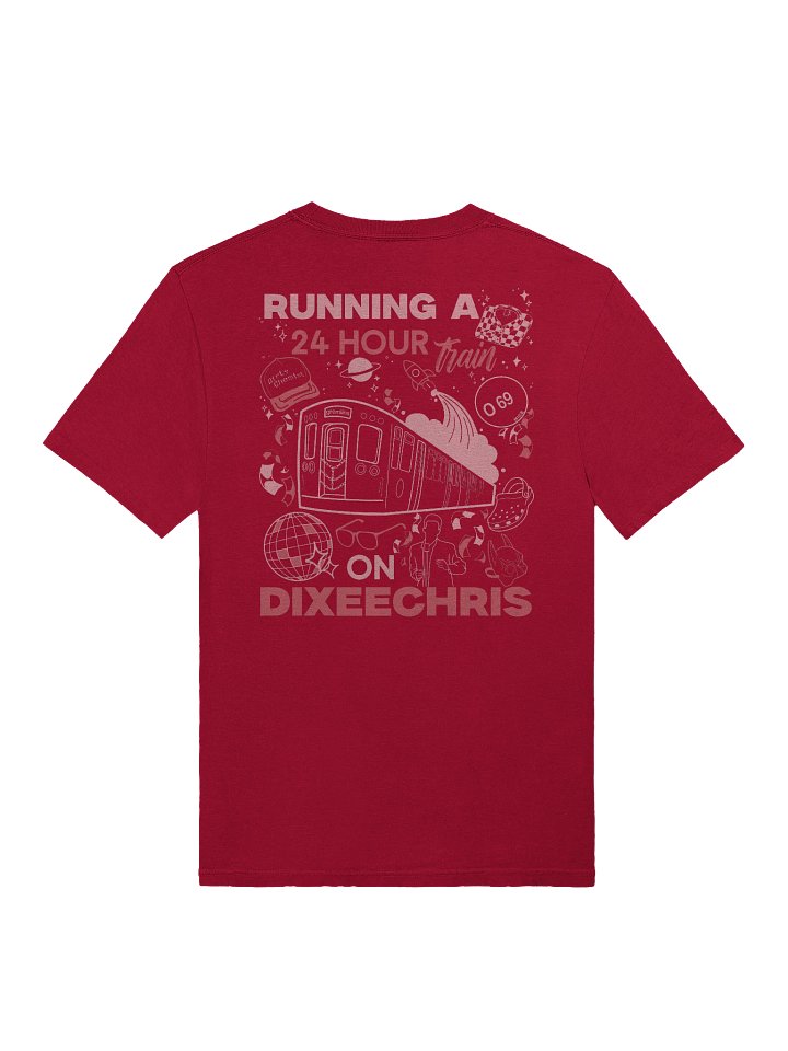 24hr Train Pocket Tee - Pink product image (1)
