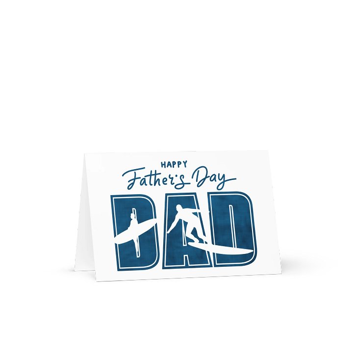 Surfing Dad Father's Day Card product image (2)