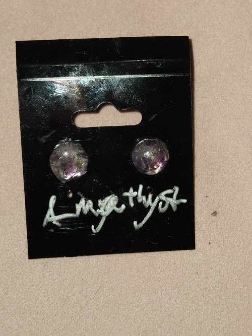 crystal stud earrings (two pack) product image (3)