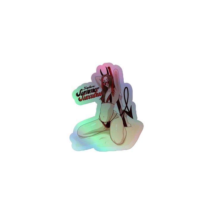 Summer Succubus Holo Sticker product image (1)