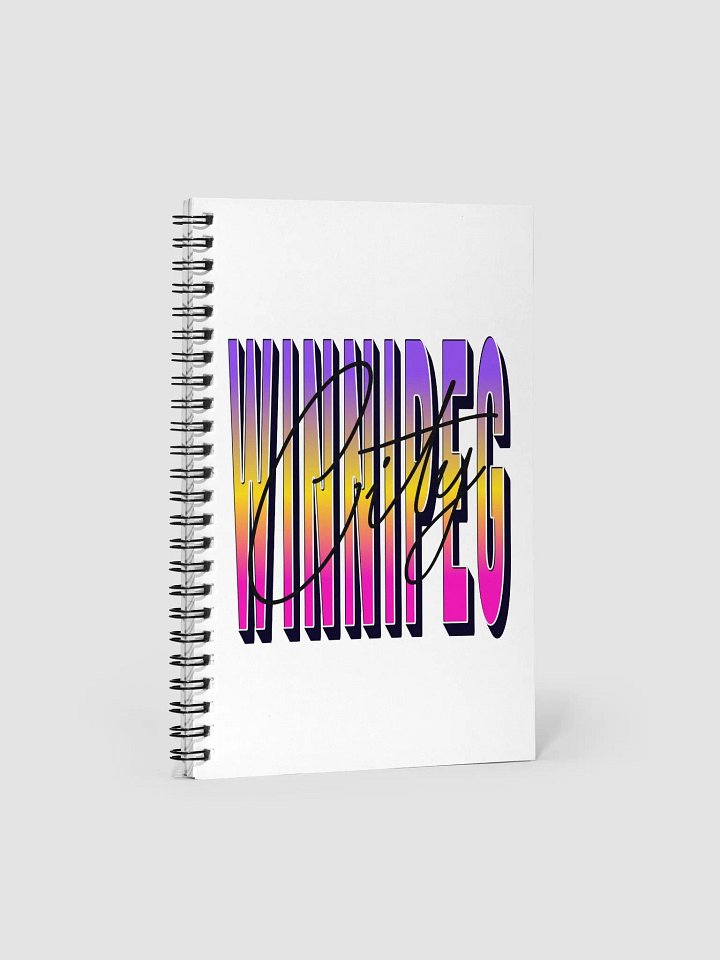 Winnipeg City Vibes Spiral Notebook product image (2)