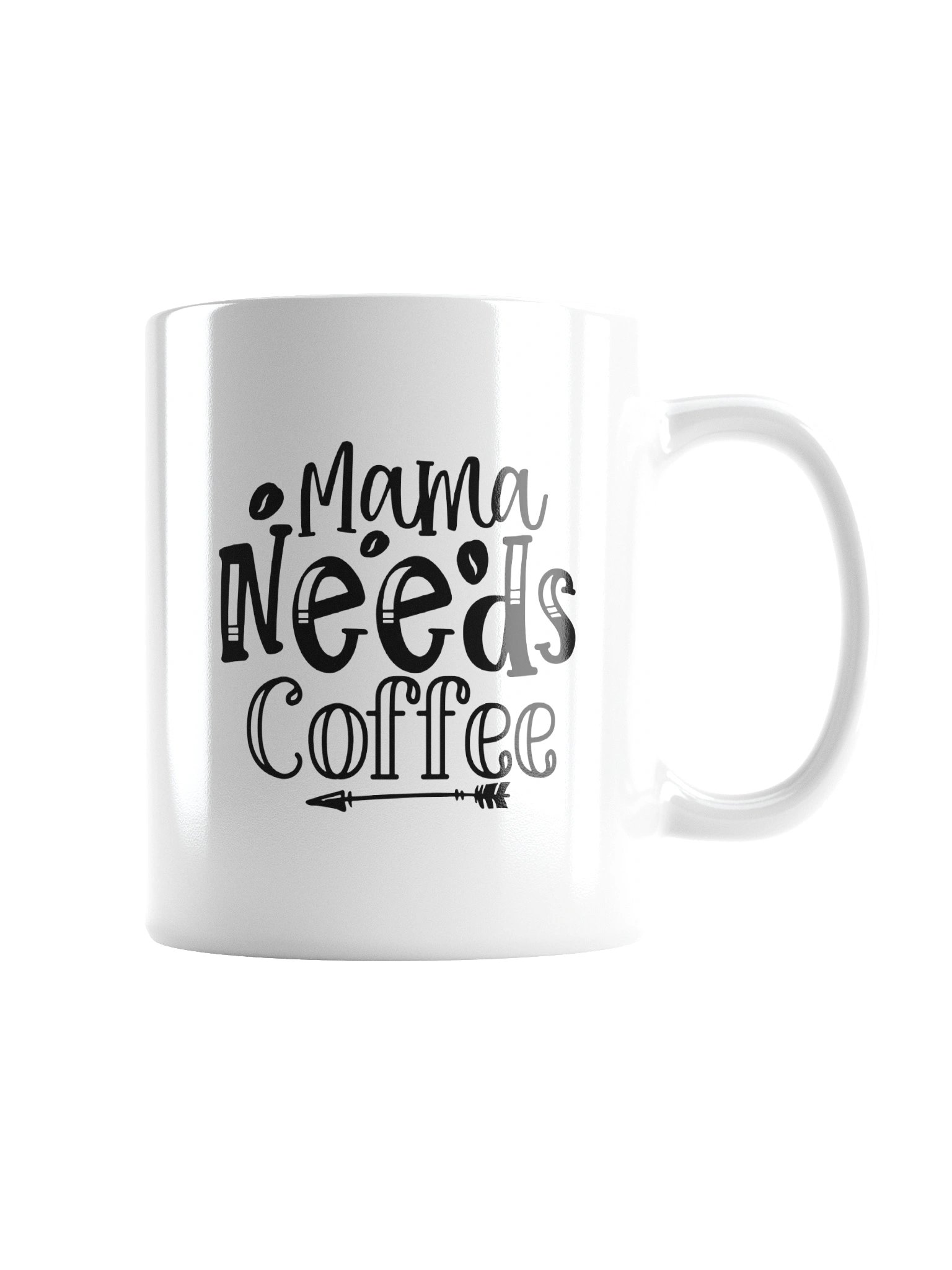 Mama Needs Coffee Funny Mug - Cute Mom Caffeine Lover Ceramic Cup Gift product image (6)