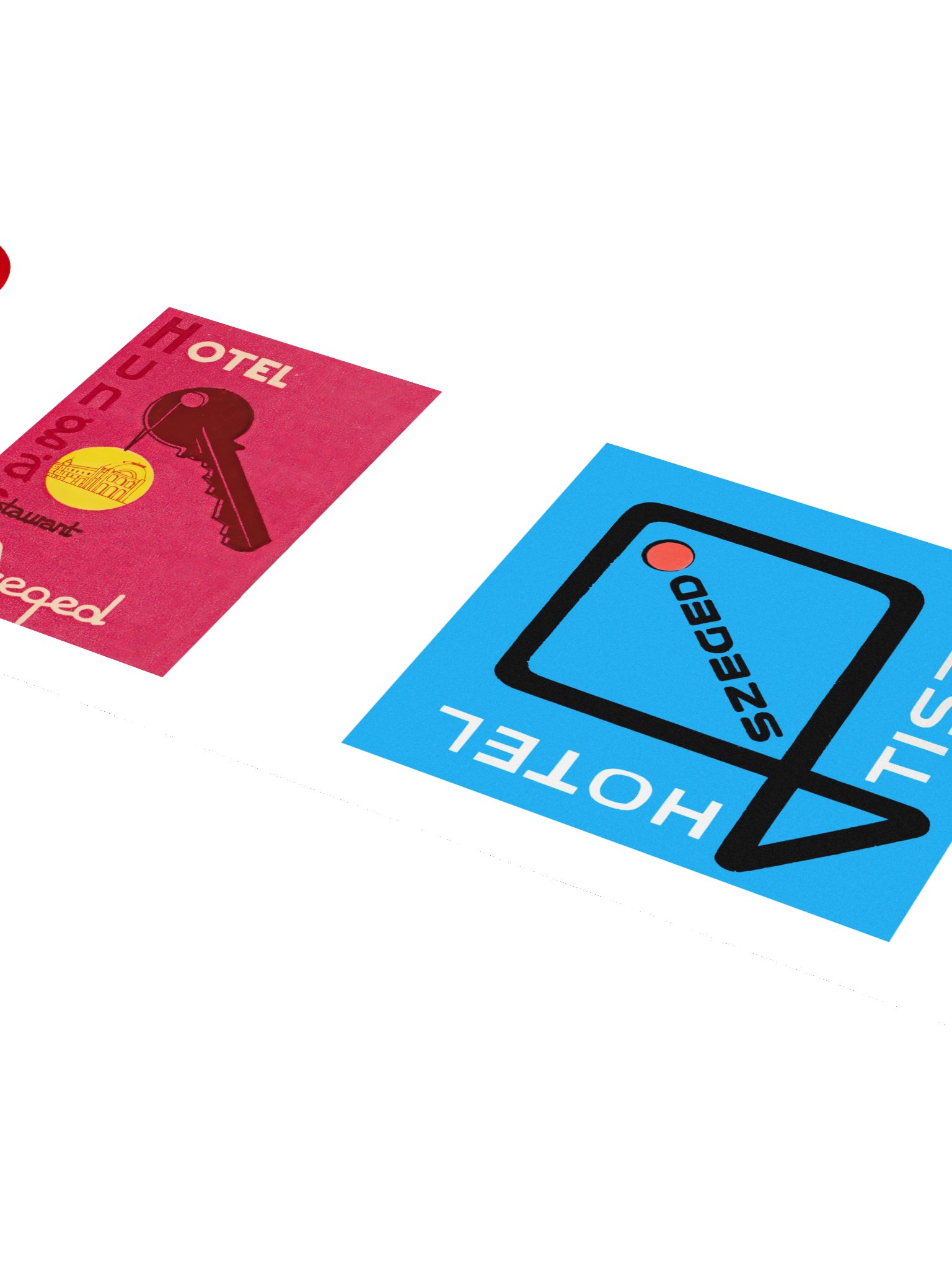 Szeged Hotel Stickers product image (4)