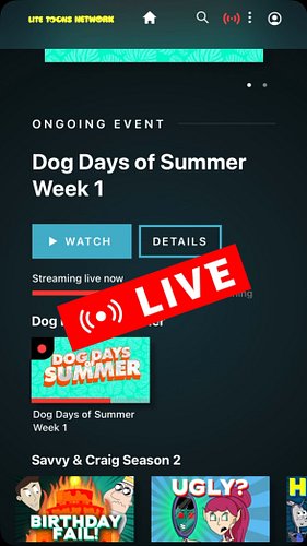 LIVE now in our app or at litetoons.tv! Link in BIO for the app!