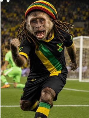 WORLD CUP VS JAHMUNKEY⚽️🏟️ #worldcup #rasta #monkey #futbol #paramessi 