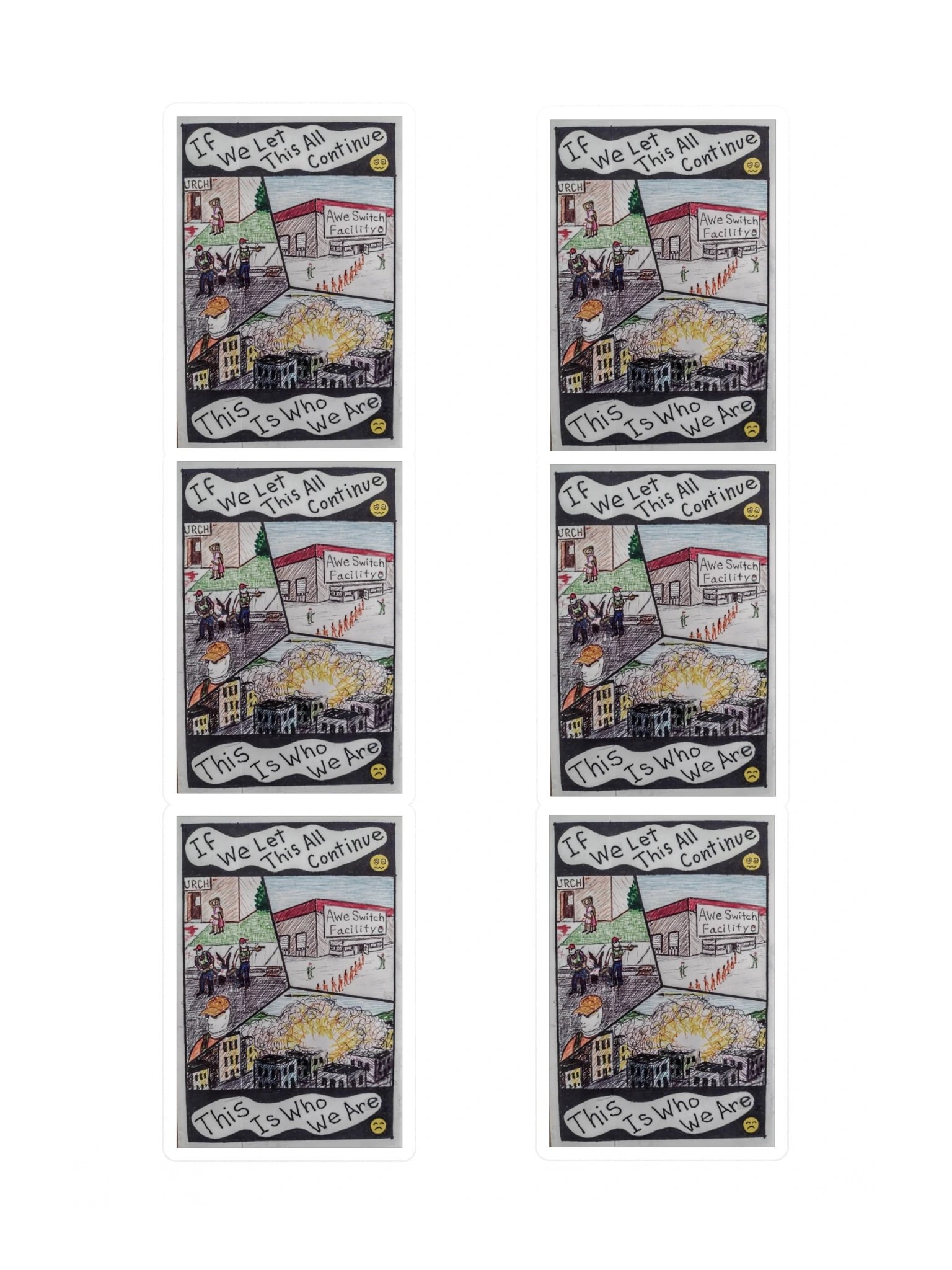 This Is Who We Are Sticker Sheet product image (3)