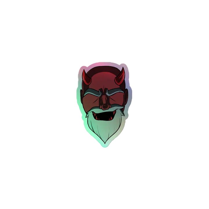 EndBoss of Atheism Holographic Sticker product image (1)